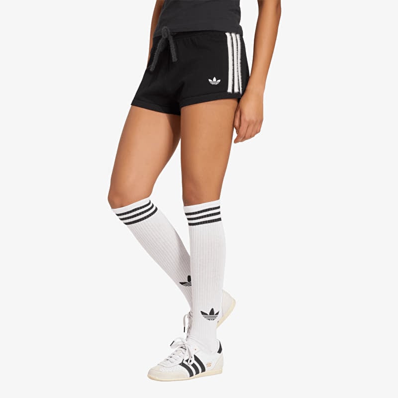 adidas Knitted Short Shorts Black/ White