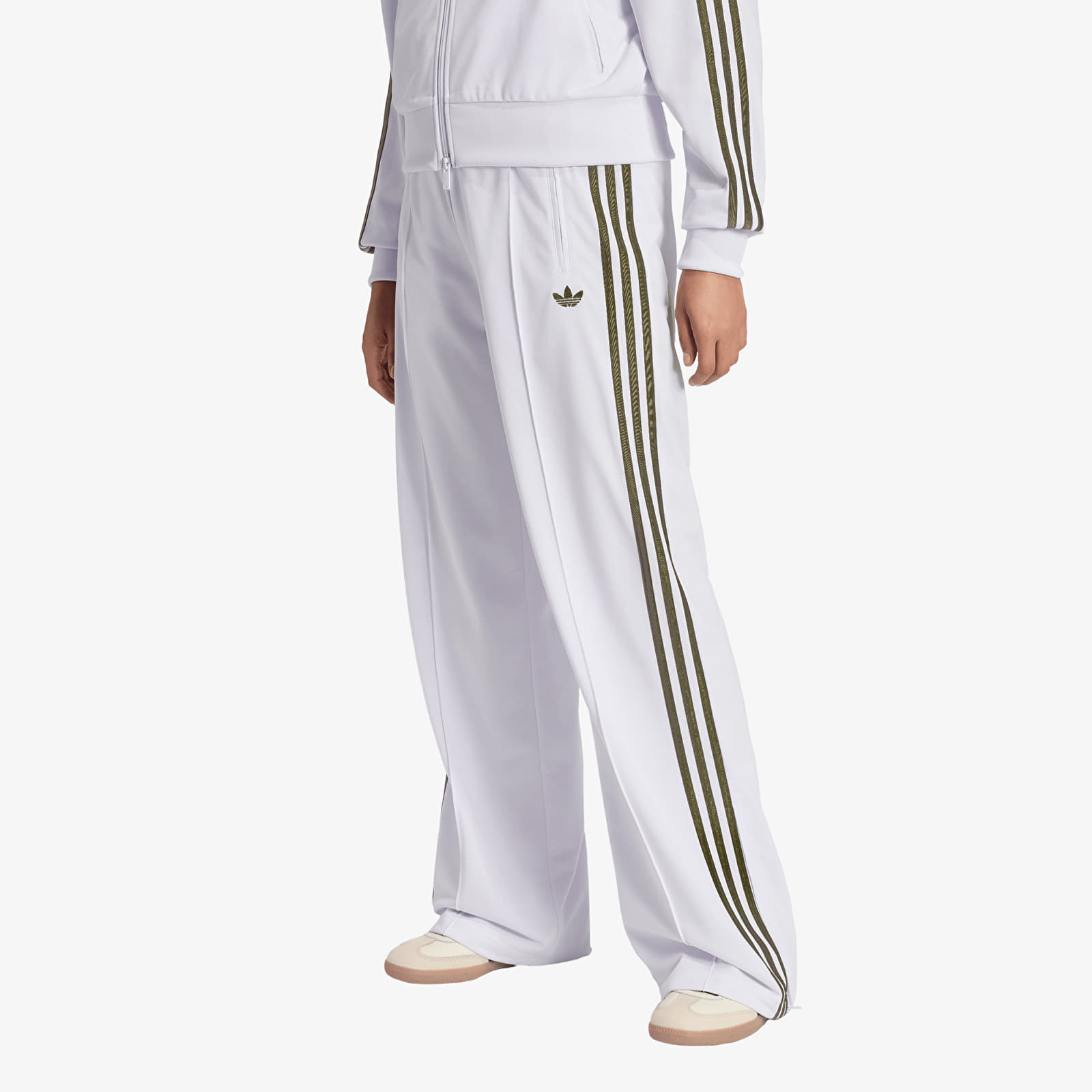 Сортивные штаны adidas Firebird Loose Tracksuit Pants Frozen Purple/ Olive Strata