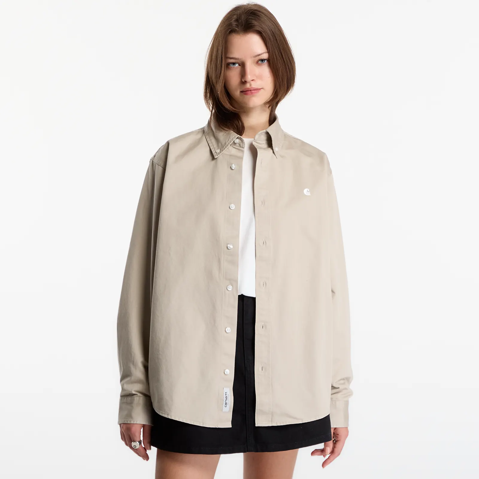Shirts Carhartt WIP L/S OG Madison Shirt UNISEX Fleur De Sel
