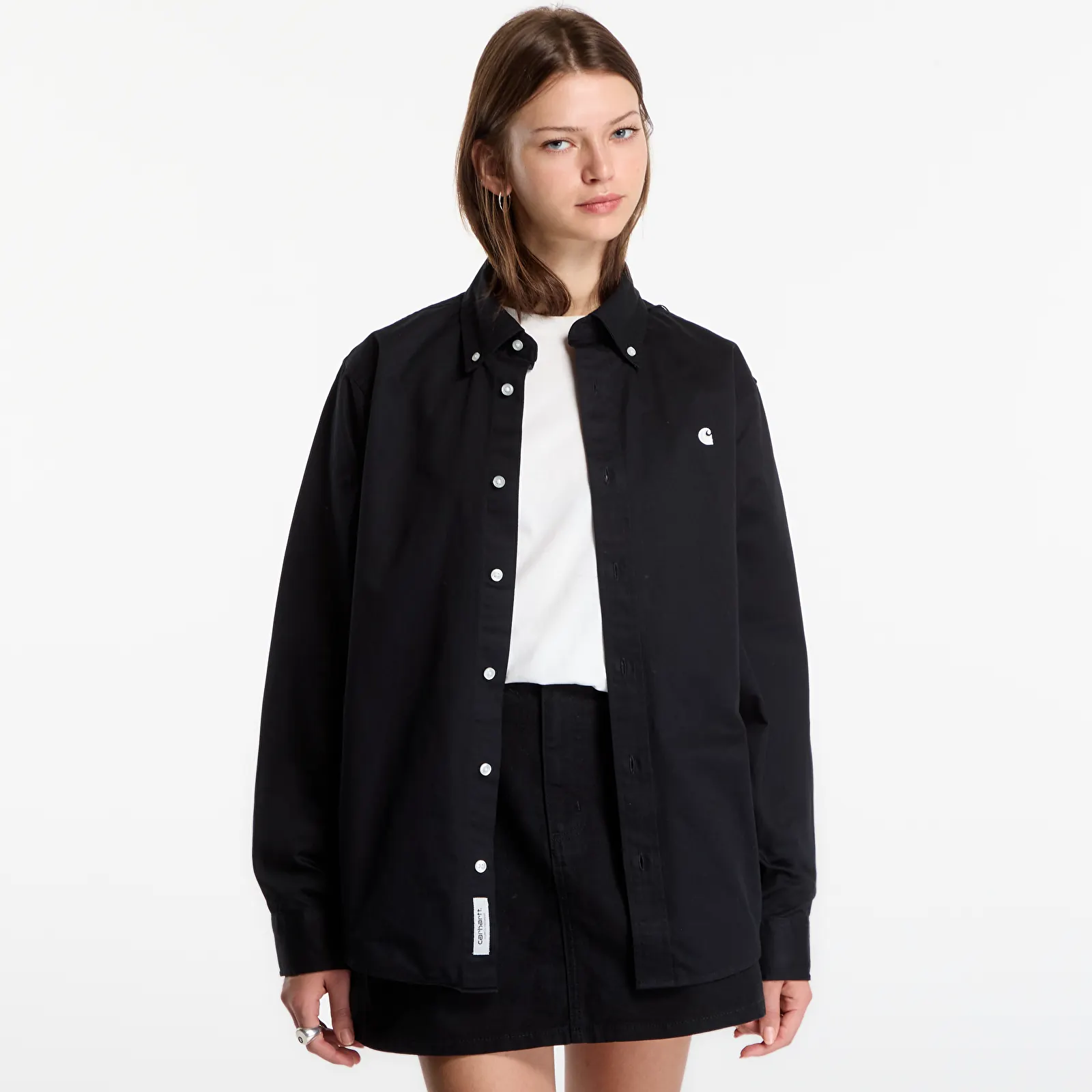 Chemises Carhartt WIP L/S OG Madison Shirt UNISEX Black