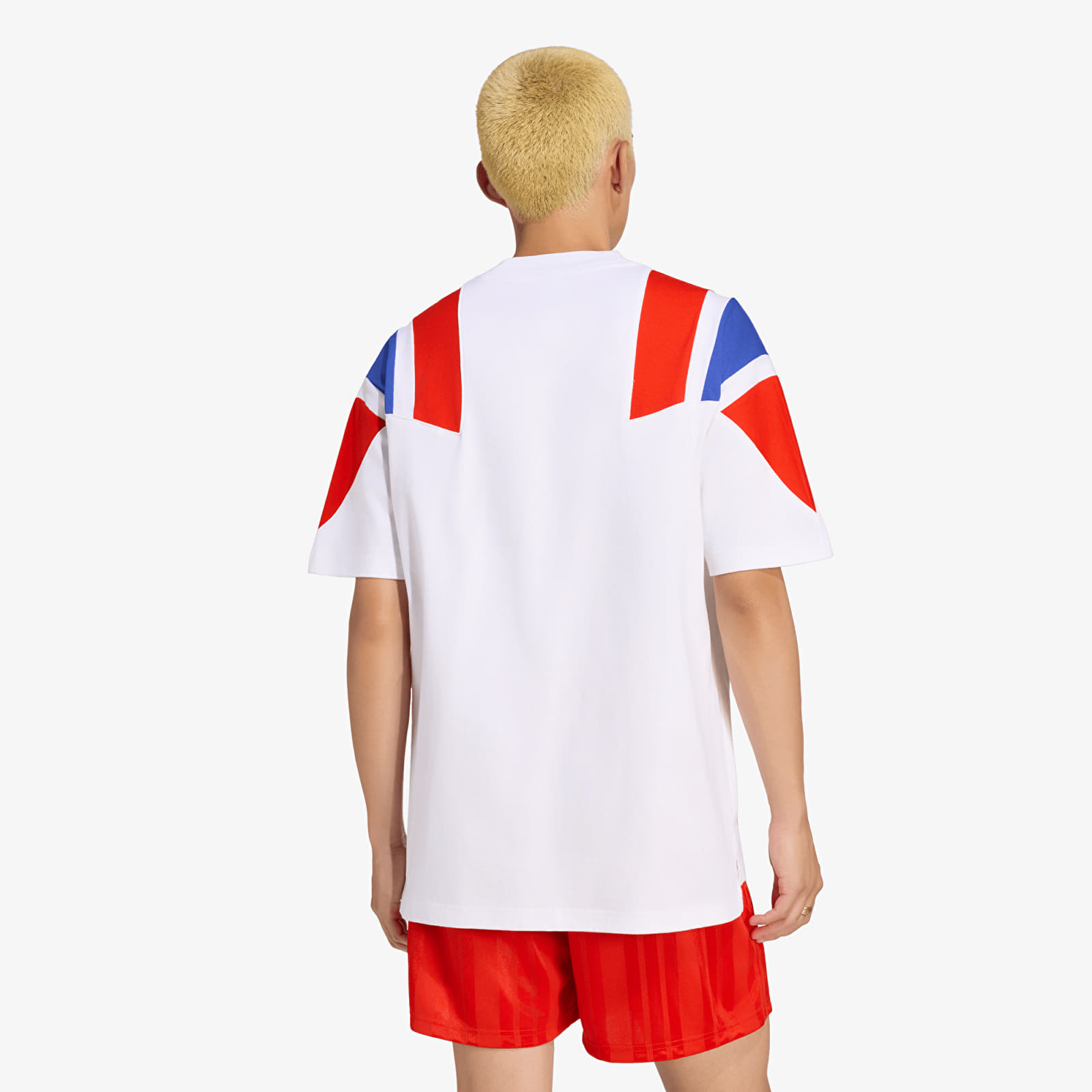 T-shirts adidas FC Bayern Muenchen EQT T-Shirt White/ Red/ Semi Lucid Blue
