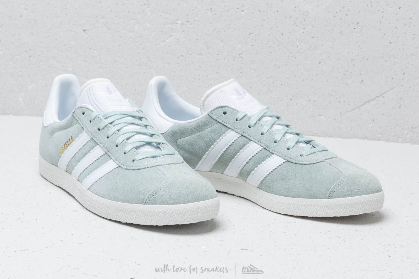 Men's shoes adidas Gazelle Vap Green/ Ftw White/ Crystal White