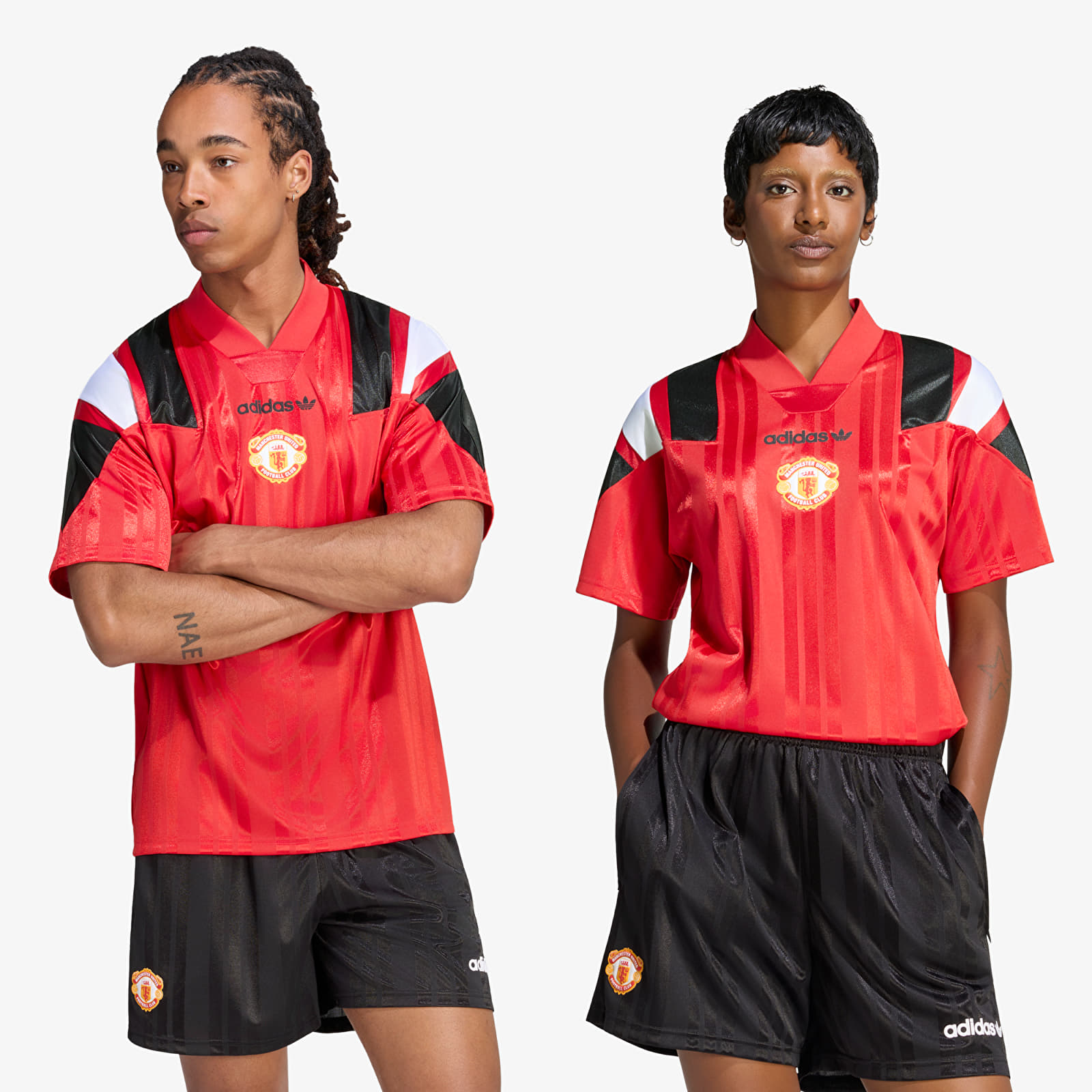 Maillots adidas Manchester United EQT Jersey UNISEX Mufc Red