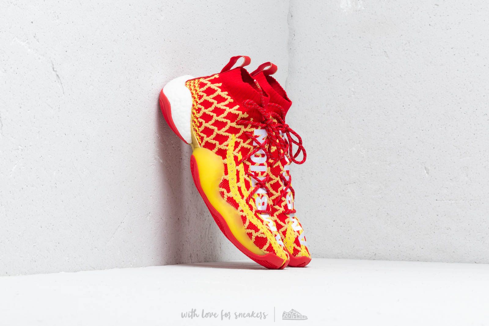 Pánske tenisky a topánky adidas x Pharrell Williams BYW CNY Red/ Gold