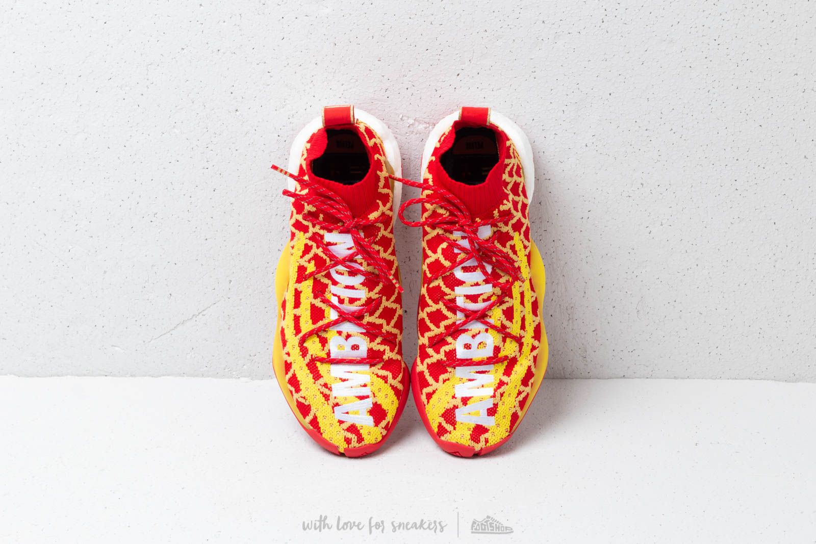 Herren Sneaker und Schuhe adidas x Pharrell Williams BYW CNY Red Gold Footshop