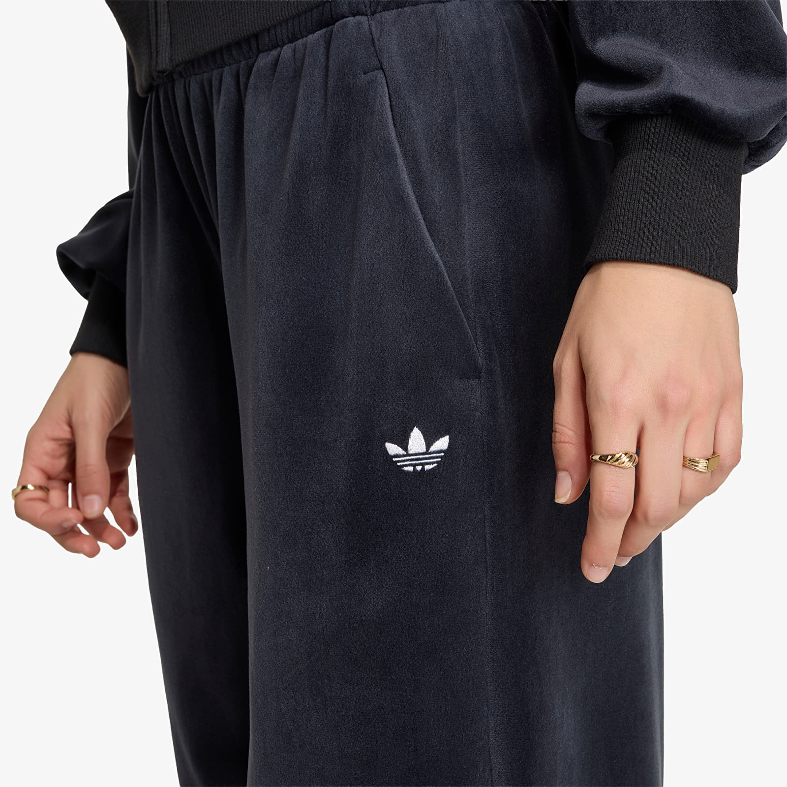 Hosen adidas Essentials Velvet Pant Black
