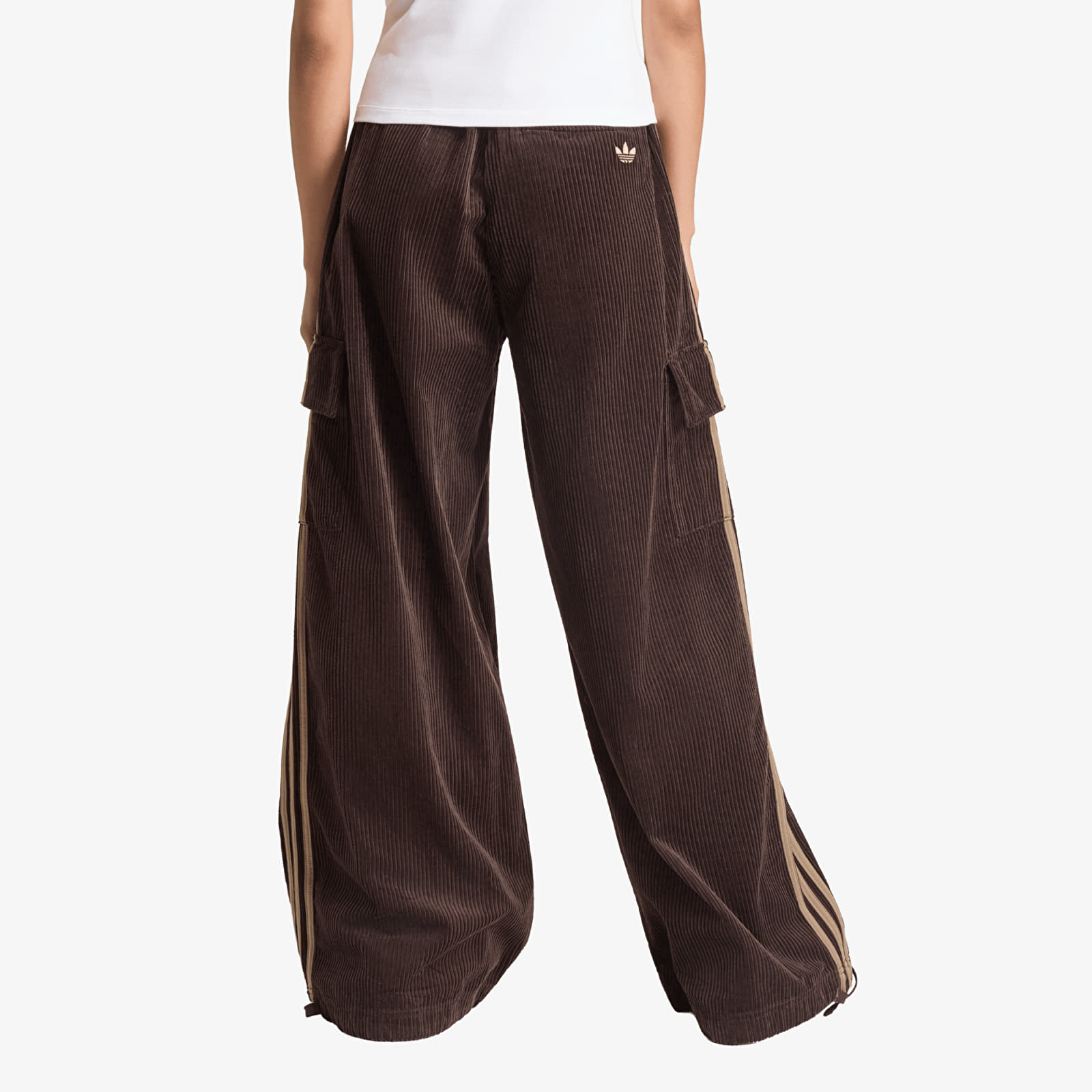 Pantalon survêtement adidas Corduroy 3S Cargo Pants Aurora Coffee/ Khaki Six