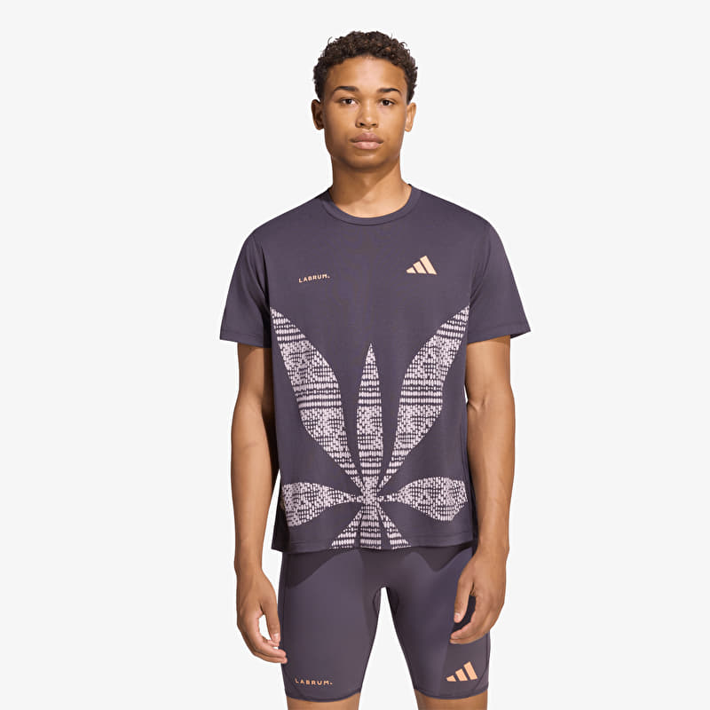 Tričko adidas Running x Labrum T-Shirt UNISEX Aurora Black