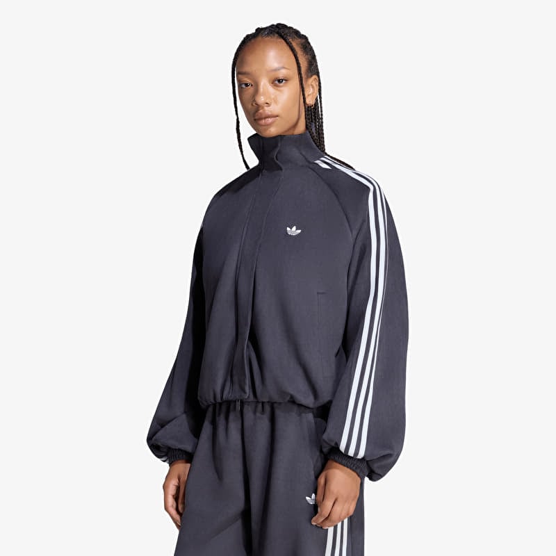 Bomber adidas Adilenium Season 6 Faux Suede Track Top Black