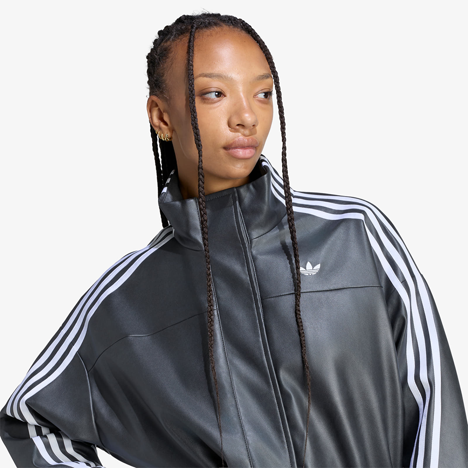 Bombery adidas Adilenium Season 6 Pleather Jacket Black