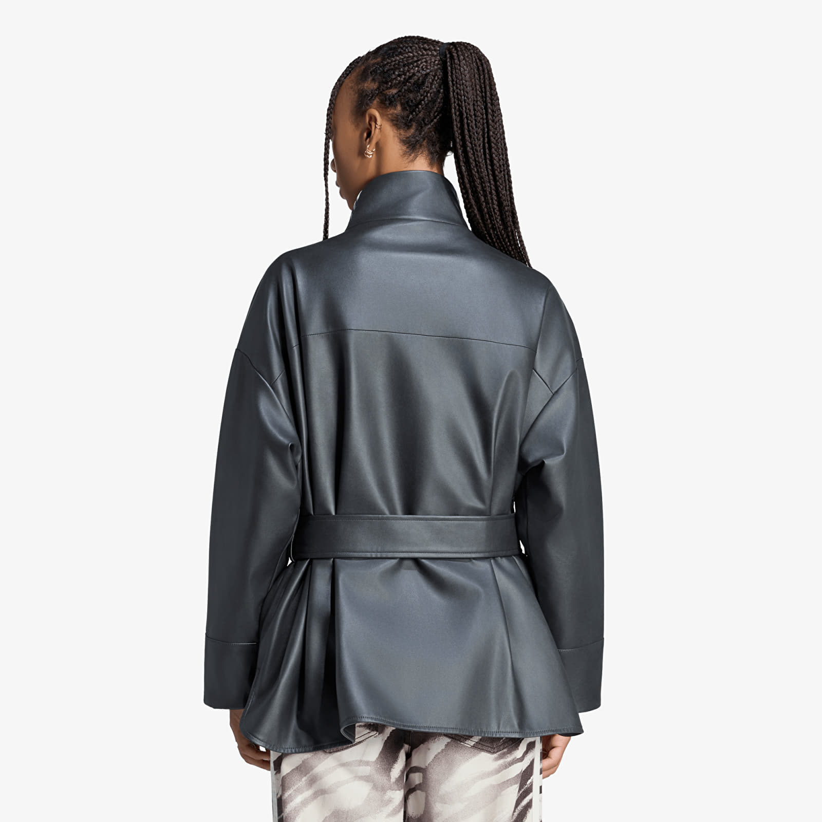Bombery adidas Adilenium Season 6 Pleather Jacket Black