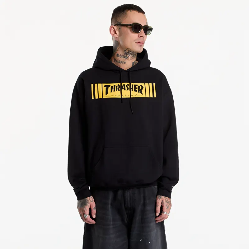 Sweatshirt Thrasher Bar Hoodie Black