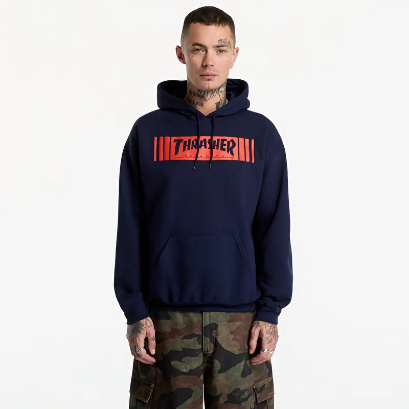 Sweatshirt Thrasher Bar Hoodie Navy