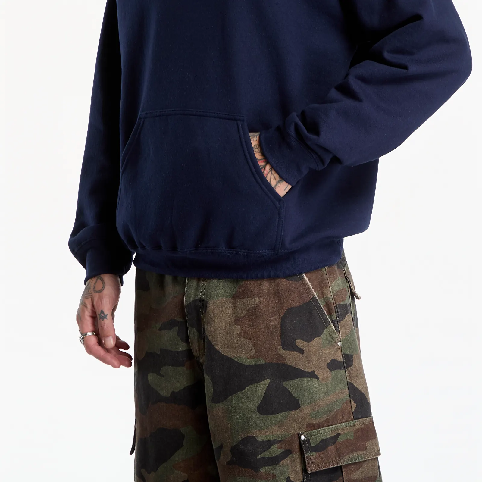 Hoodies and sweatshirts  Thrasher Bar Hoodie Navy