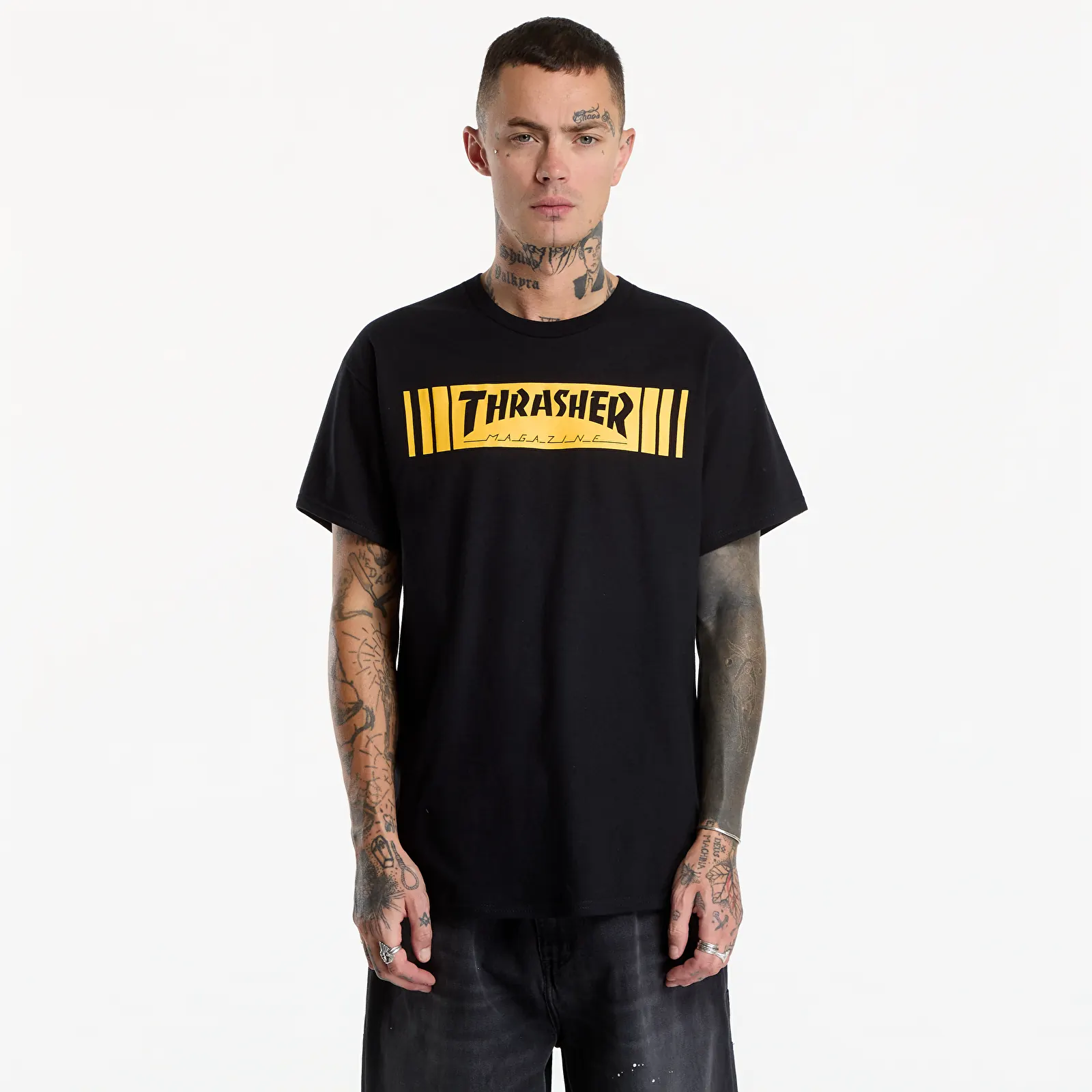 Koszulki Thrasher Bar T-Shirt Black