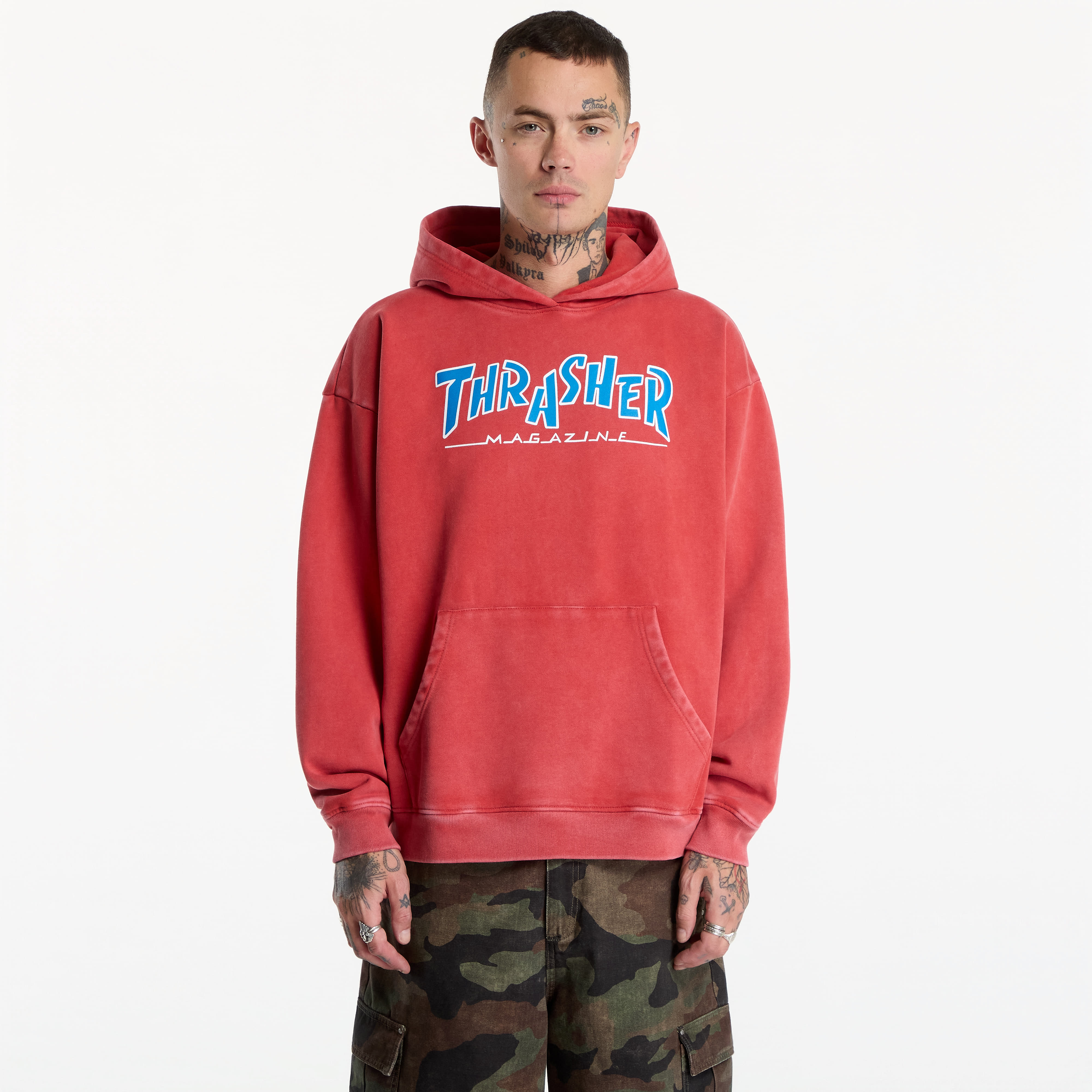 Sweatshirt Thrasher Parra Mag Vintage Hoodie Red XL