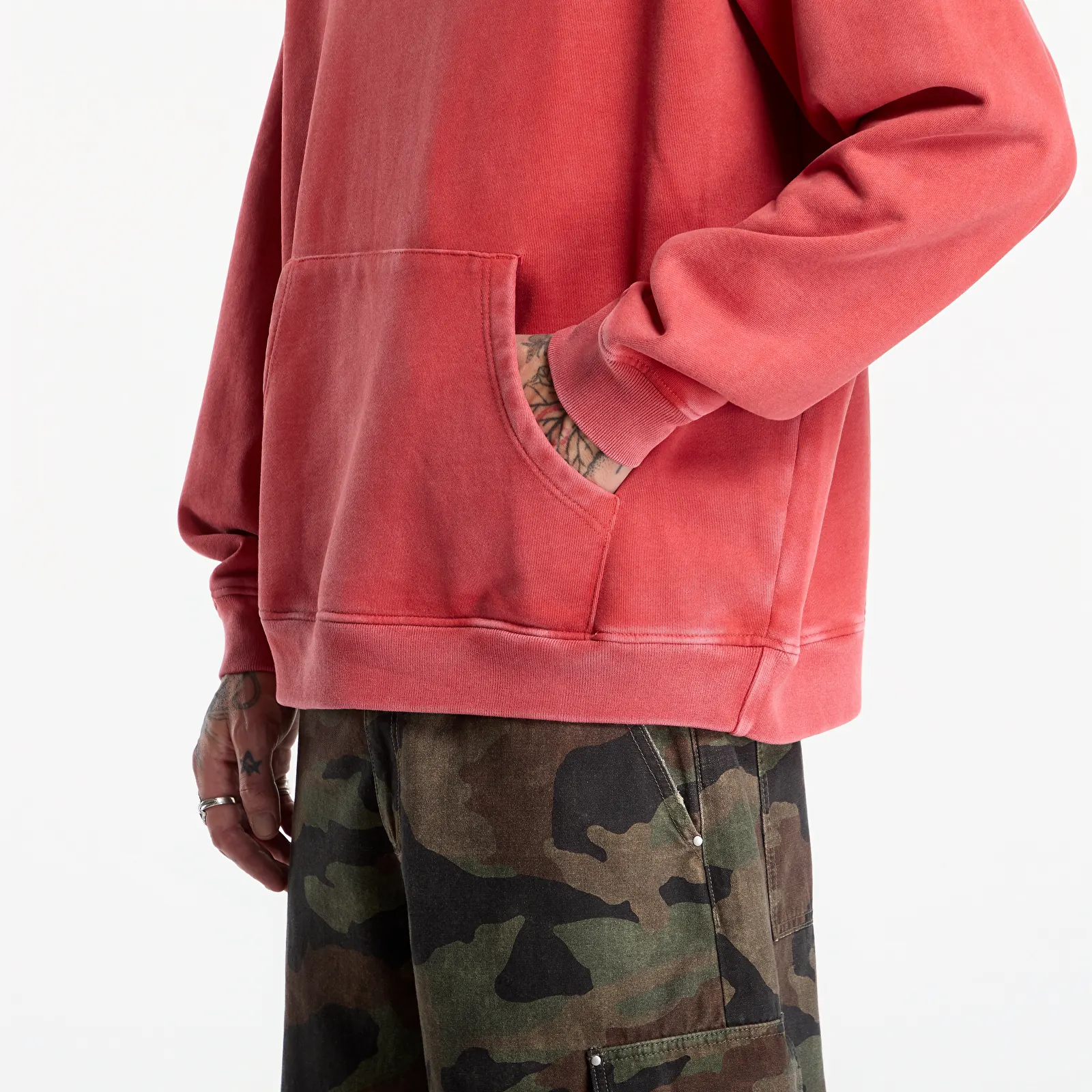 Bluzy Thrasher Parra Mag Vintage Hoodie Red