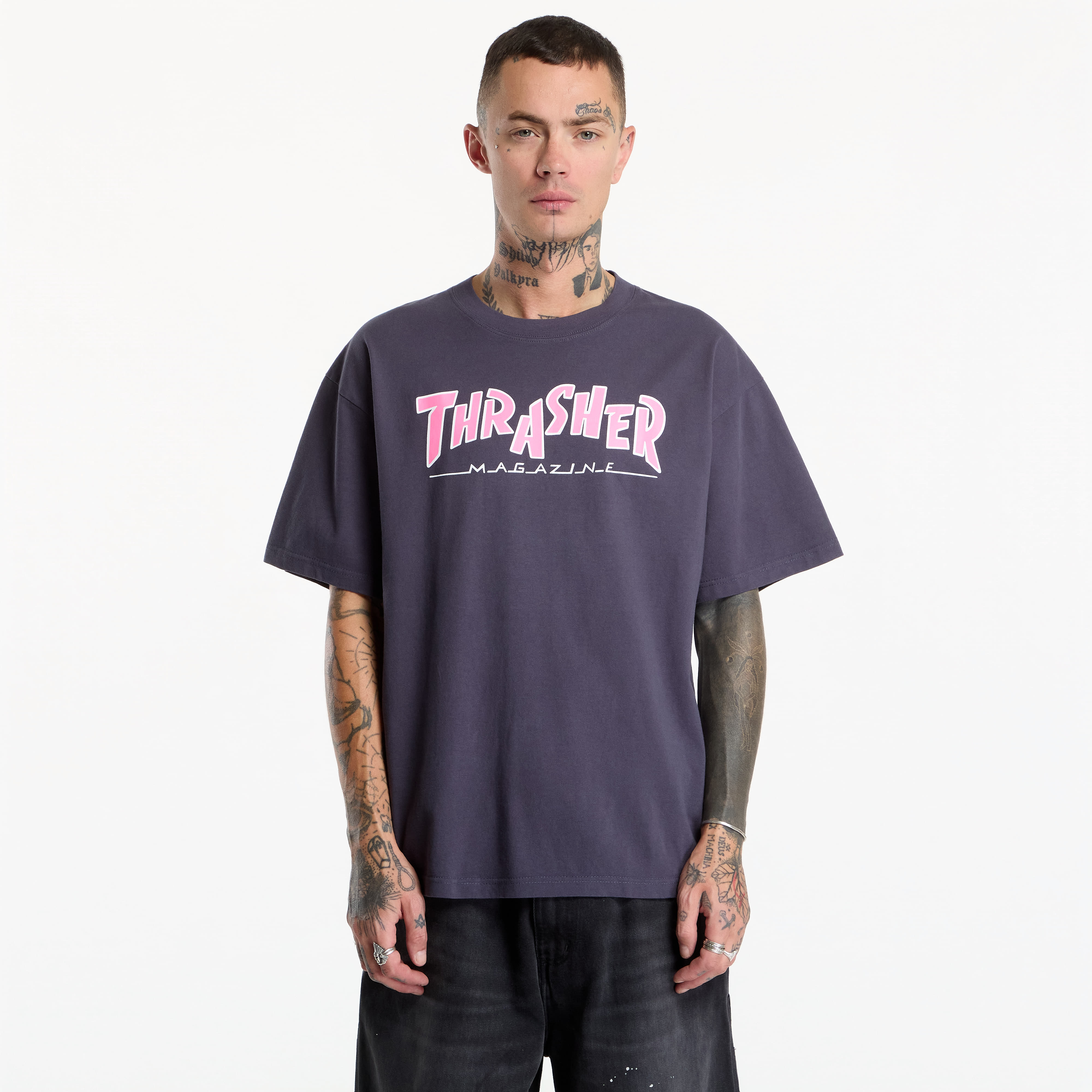 T-shirt Thrasher Parra Mag Vintage T-shirt Navy XXL