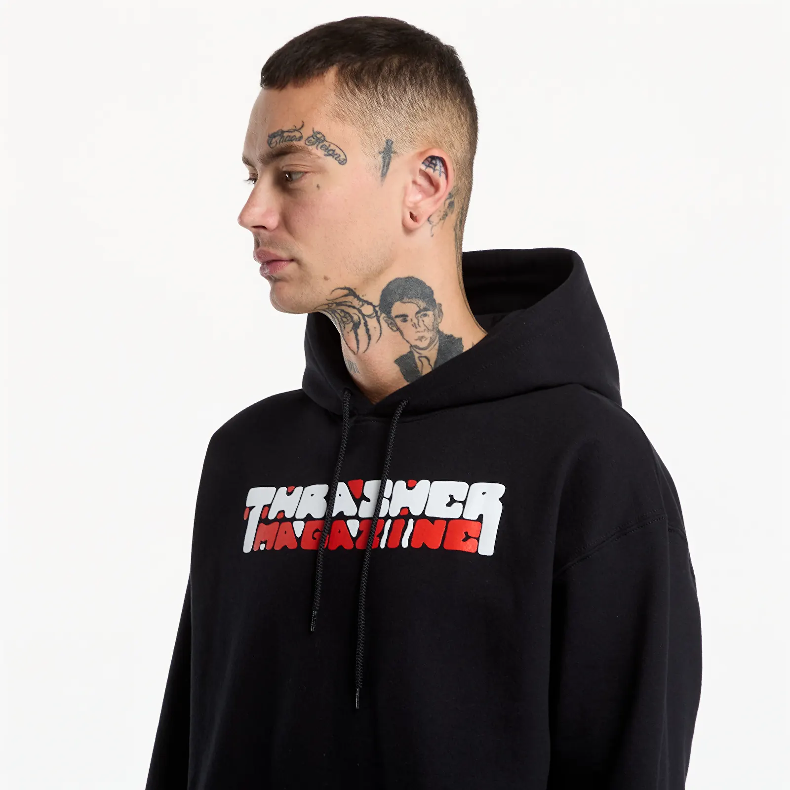 Hoodies e sweatshirts Thrasher Blocks Hoodie Black