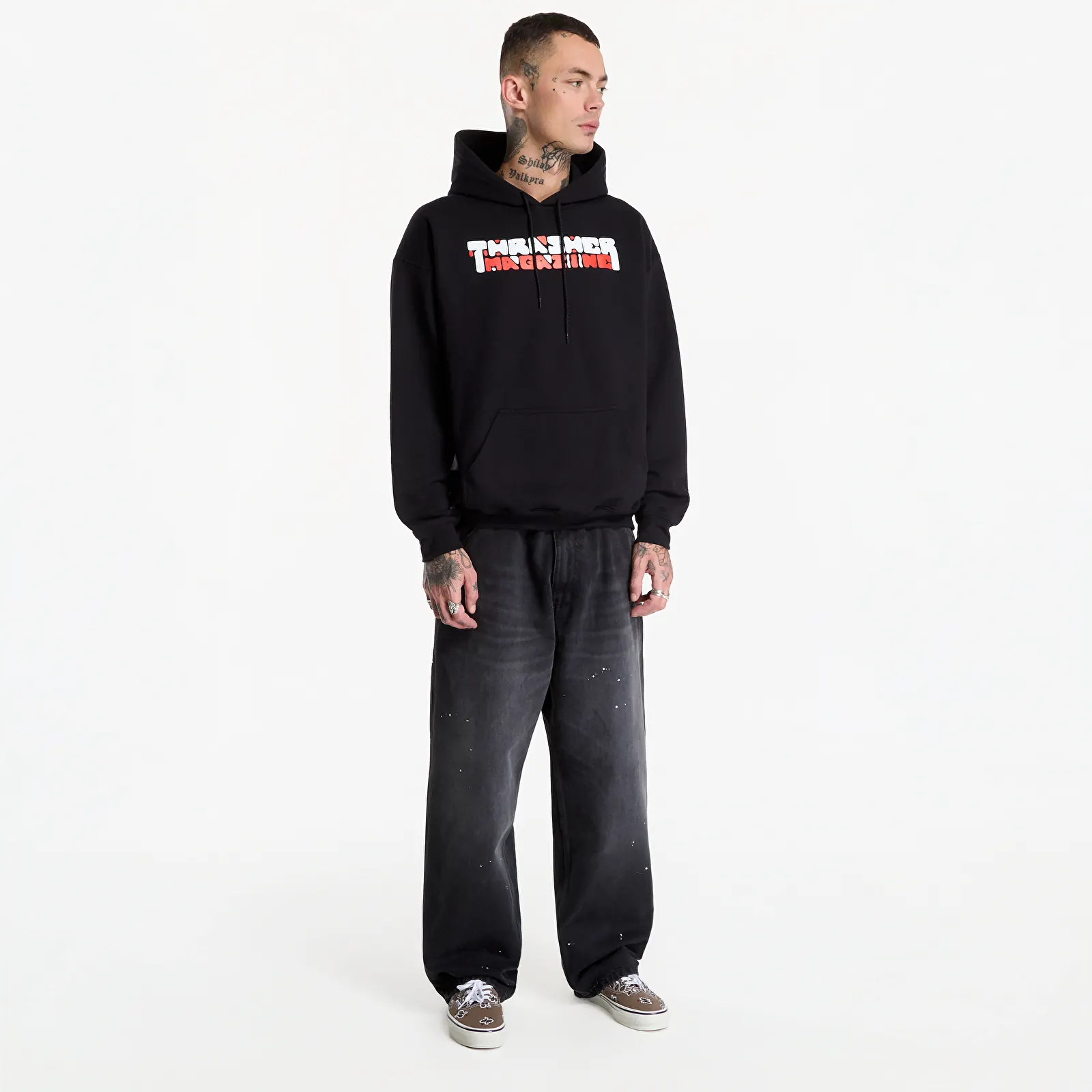 Hoodies e sweatshirts Thrasher Blocks Hoodie Black
