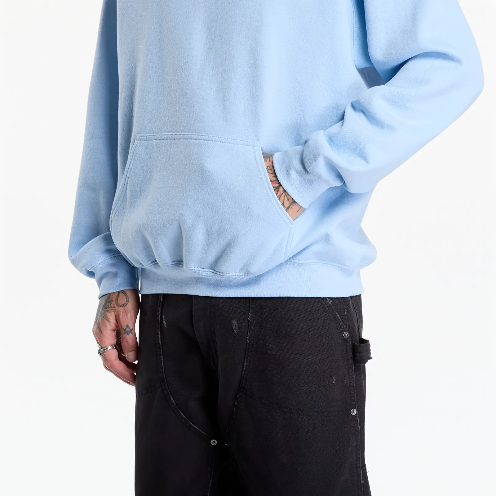Hoodies and sweatshirts  Thrasher Clouds by Spanky Hoodie Light Blue