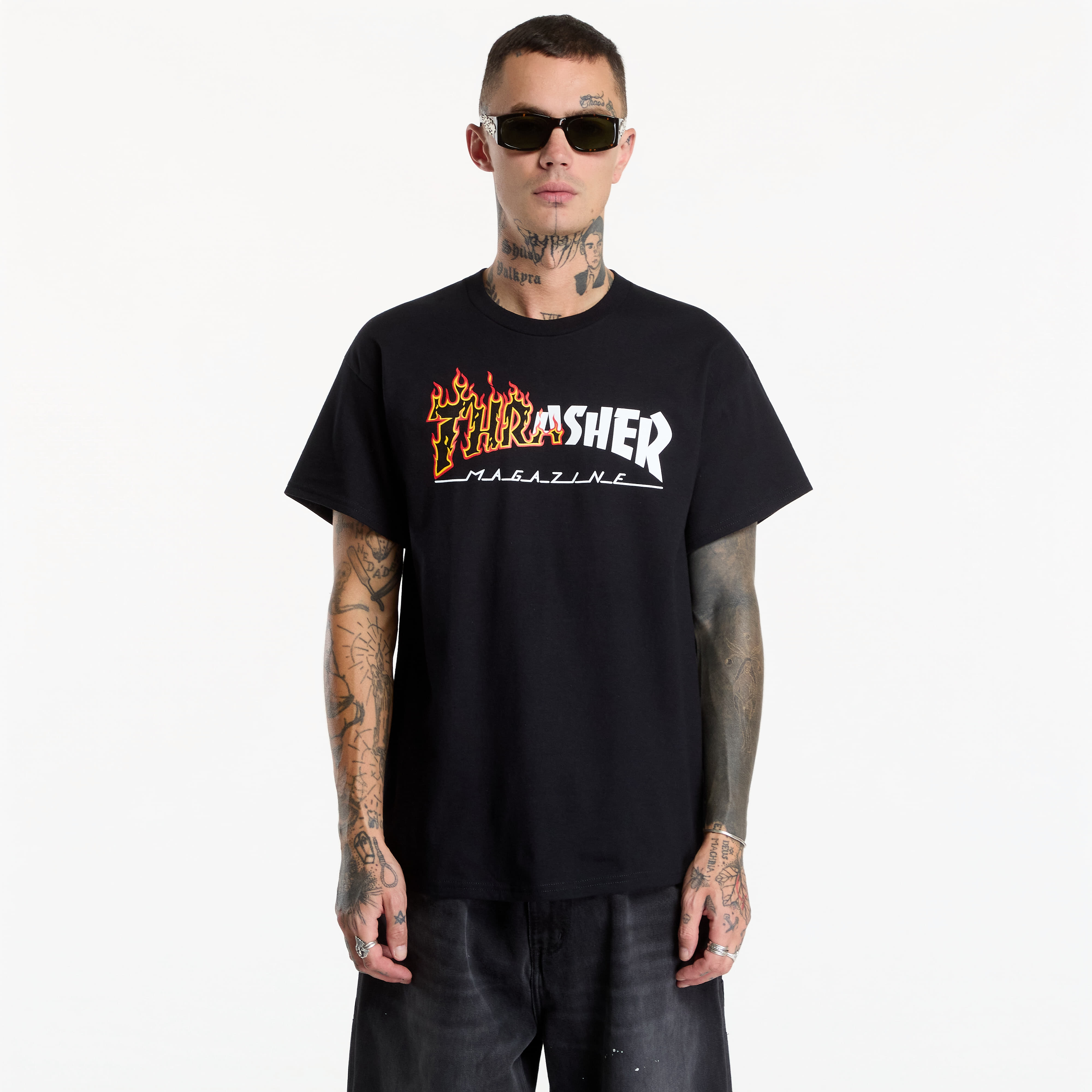 T-shirt Thrasher Ignite T-shirt Black S