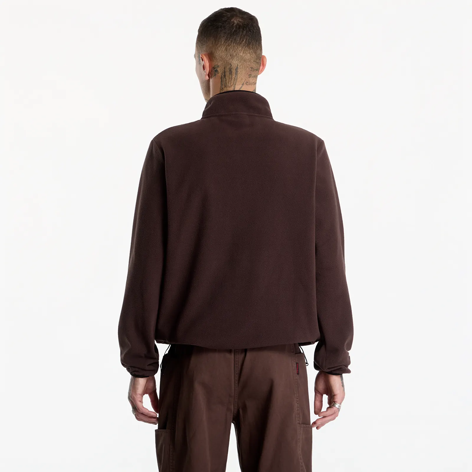 Hettegensere og sweatshirts Gramicci Thermal Fleece Pullover Deep Brown