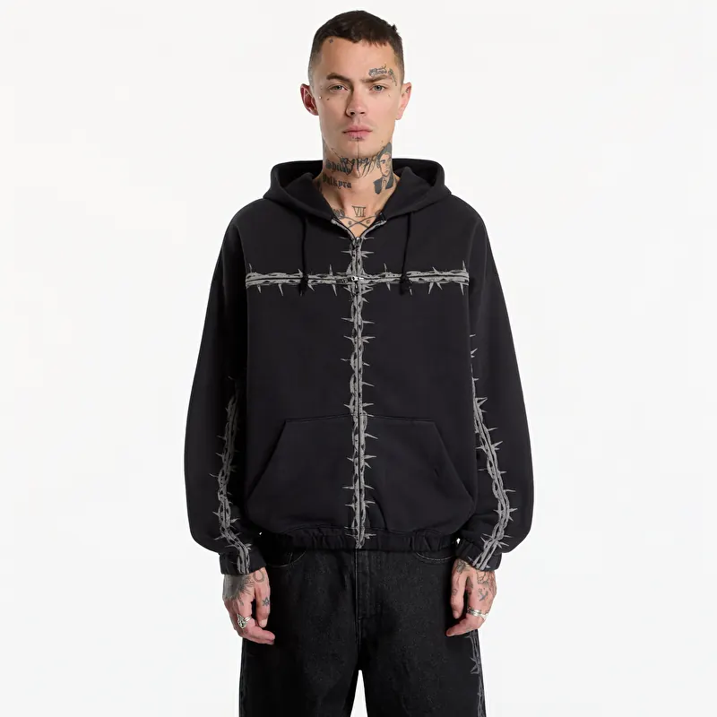 Sweatshirt Vans A.O.D. T Zipped Hoodie Black