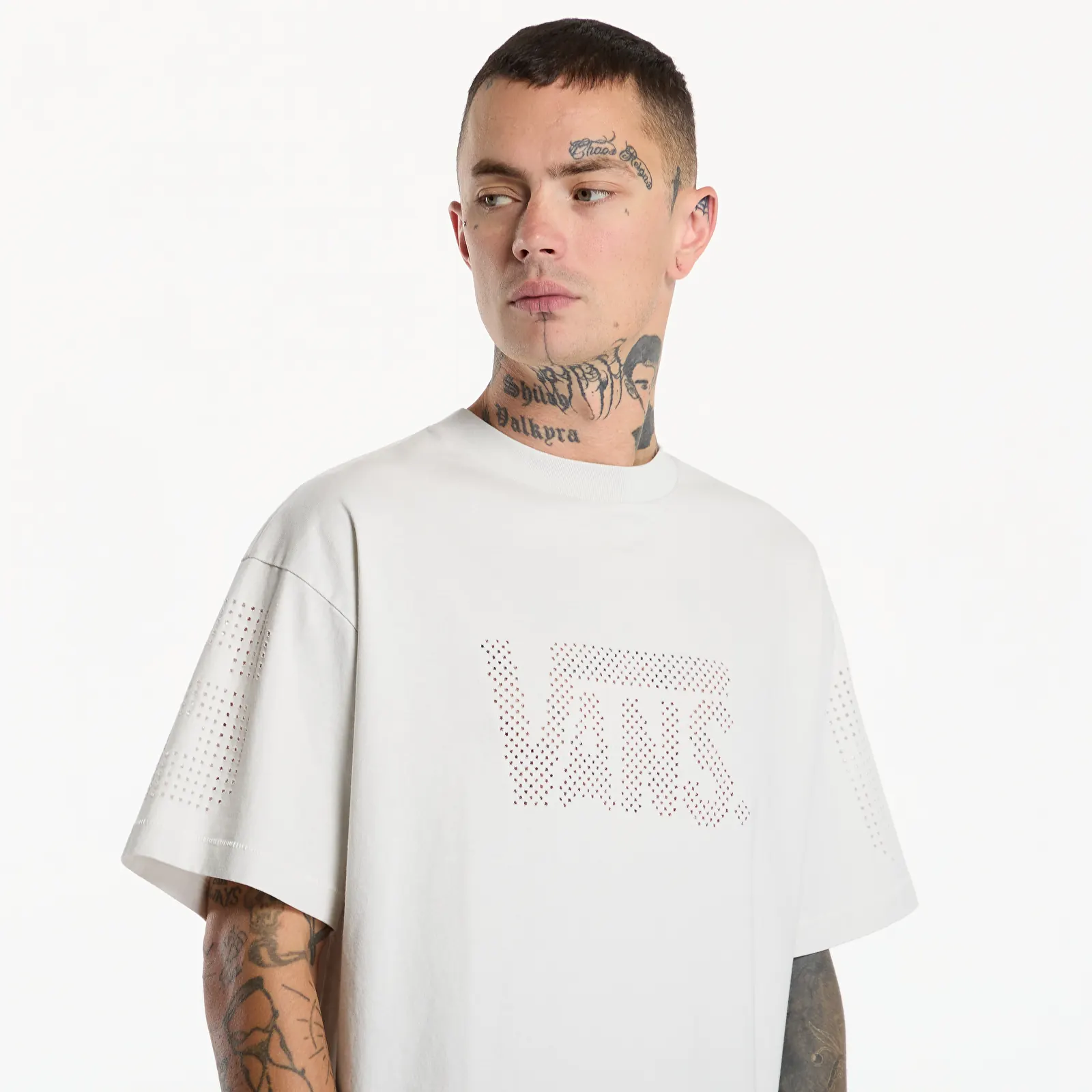 T-shirts  Vans A.O.D. Lasered T-Shirt Vaporous Gray