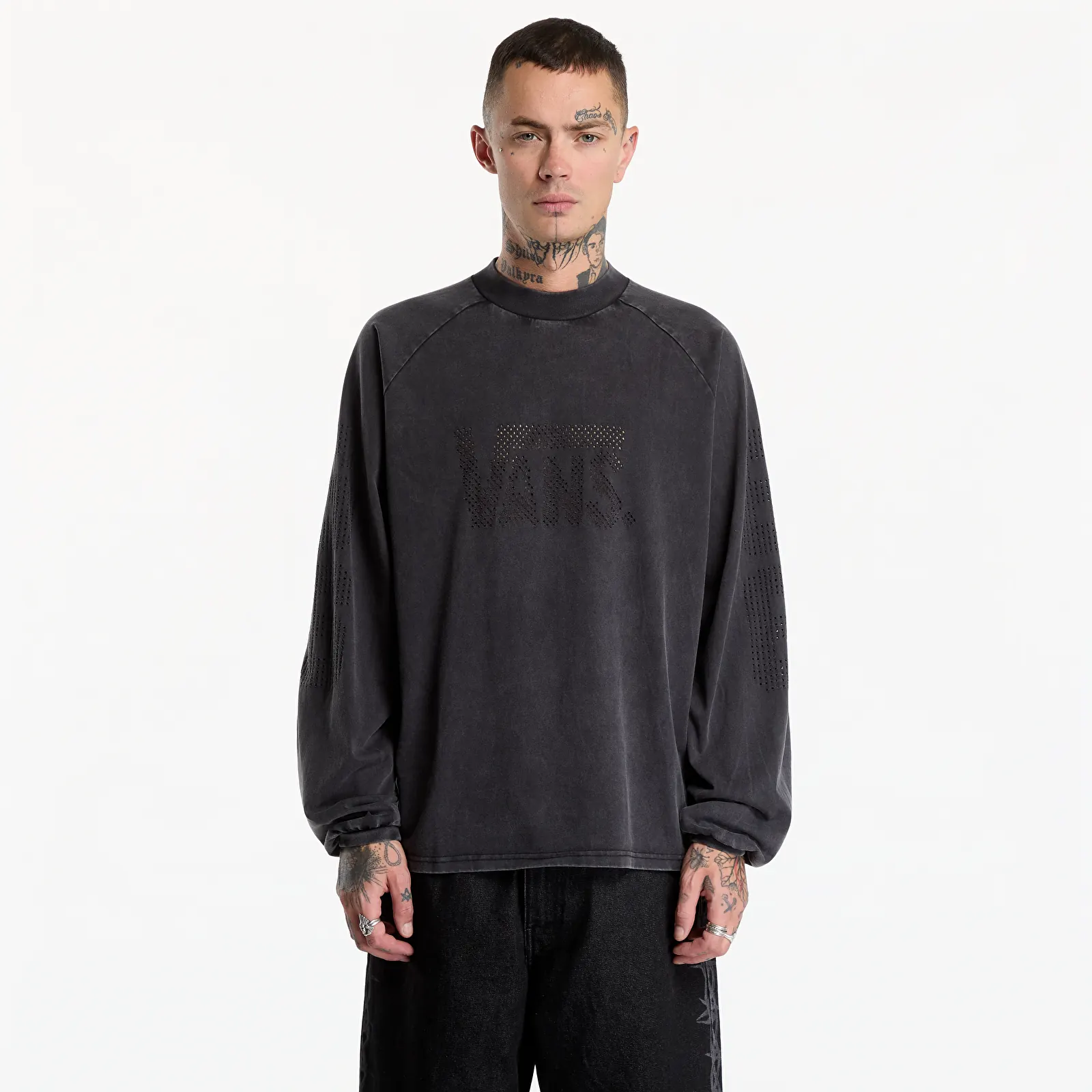 T-shirts Vans A.O.D. Lasered Longsleeve T-Shirt Black