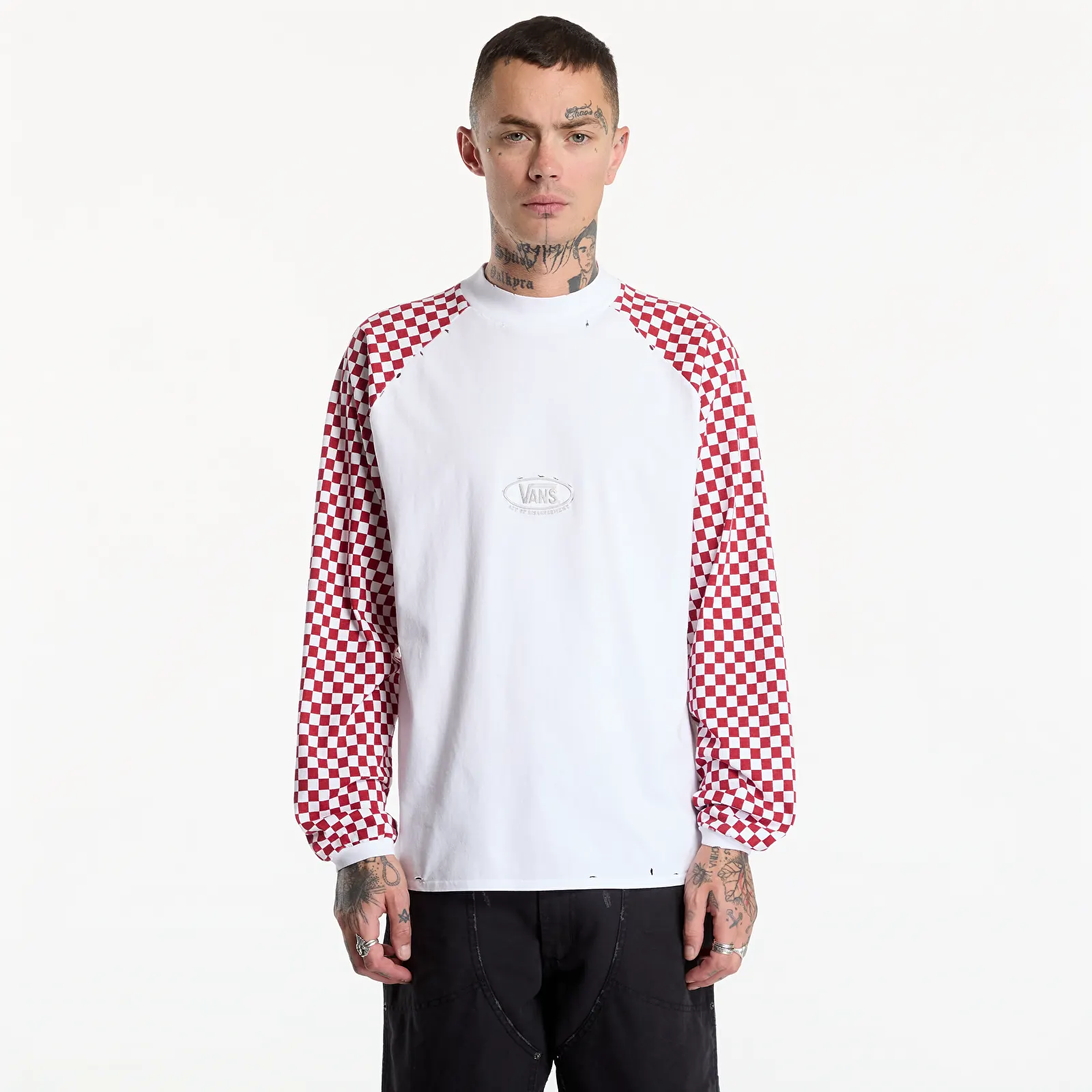 T-shirts  Vans A.O.D. Racing Longsleeve T-Shirt Haute Red