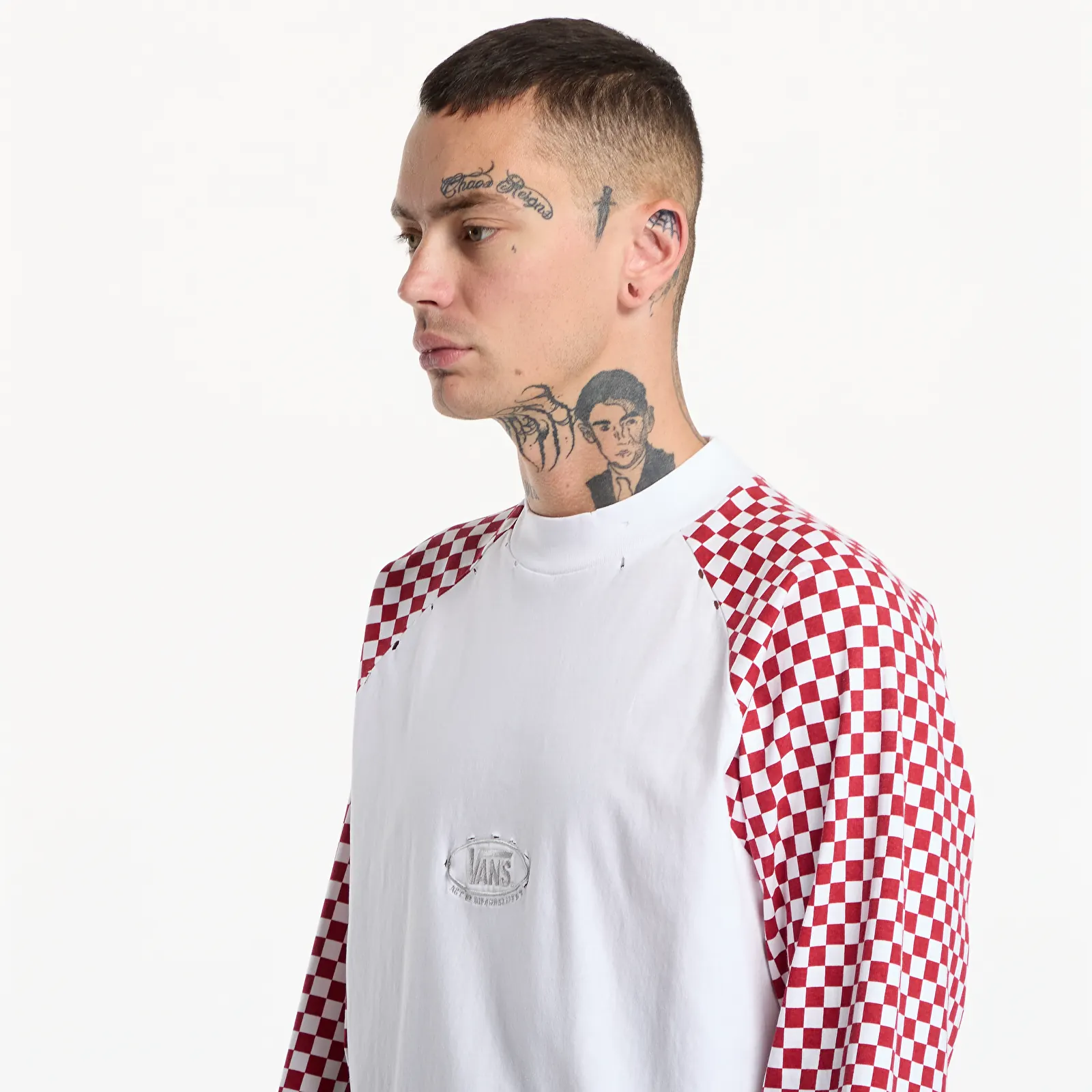 T-shirts  Vans A.O.D. Racing Longsleeve T-Shirt Haute Red