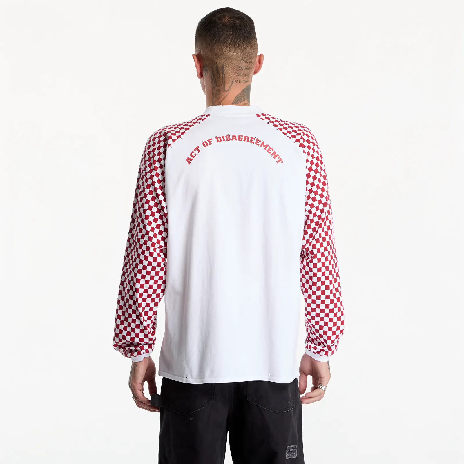 T-shirts  Vans A.O.D. Racing Longsleeve T-Shirt Haute Red