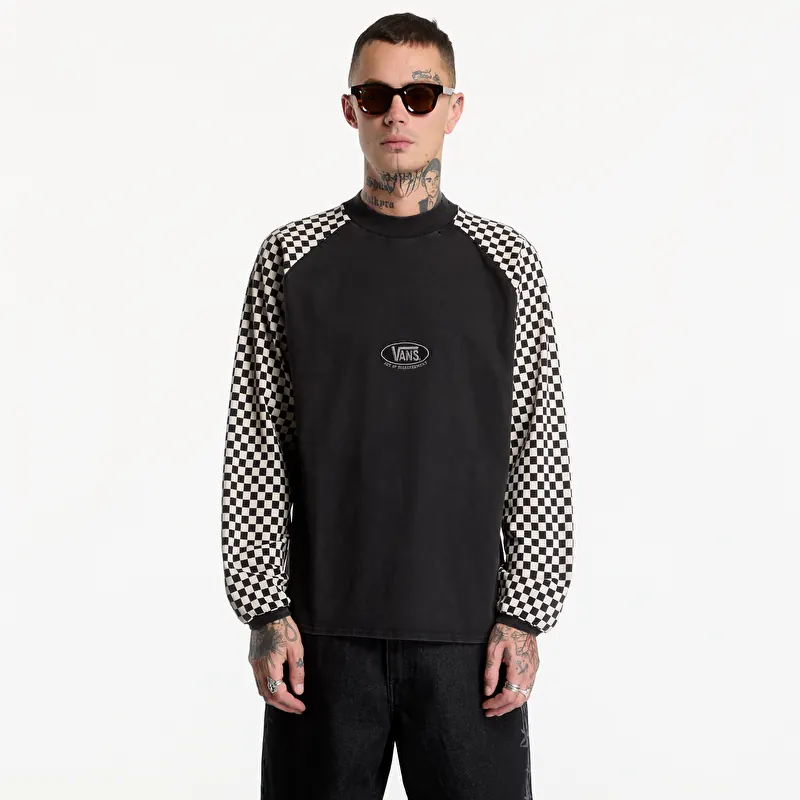 Vans A.O.D. Racing Longsleeve T-Shirt Black/White