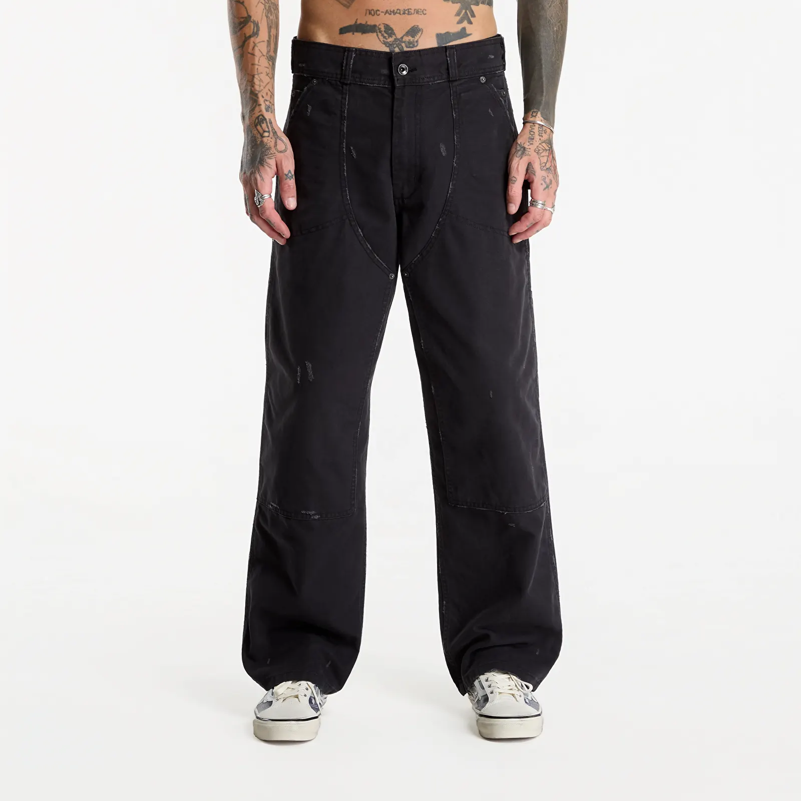 Jeans Vans A.O.D. Distressed Double Knee Black