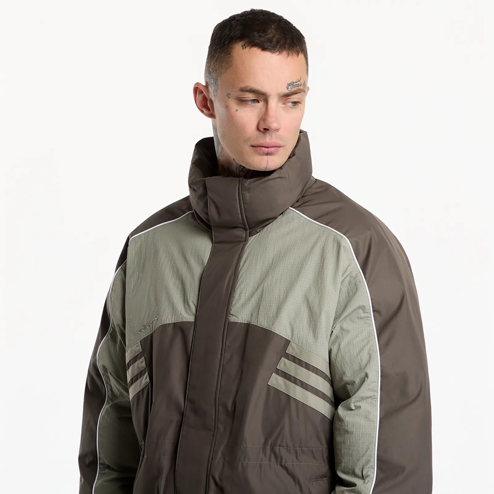 Péřovky adidas Oversized Cutline Jacket Branch