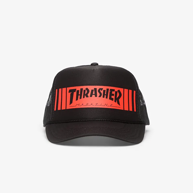 Gorra Thrasher Bar Trucker Black