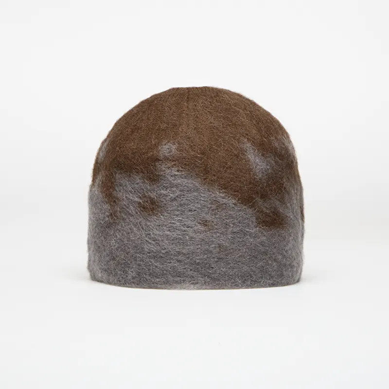 Gramicci Mohair Splatter Beanie Slate Splatter