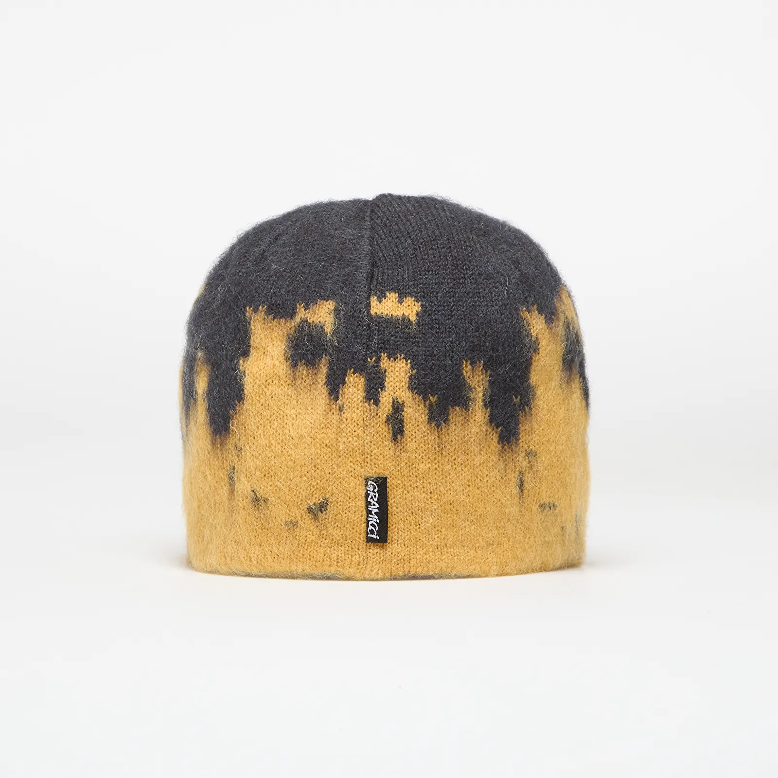 Mutsen Gramicci Mohair Splatter Beanie Safron Splatter