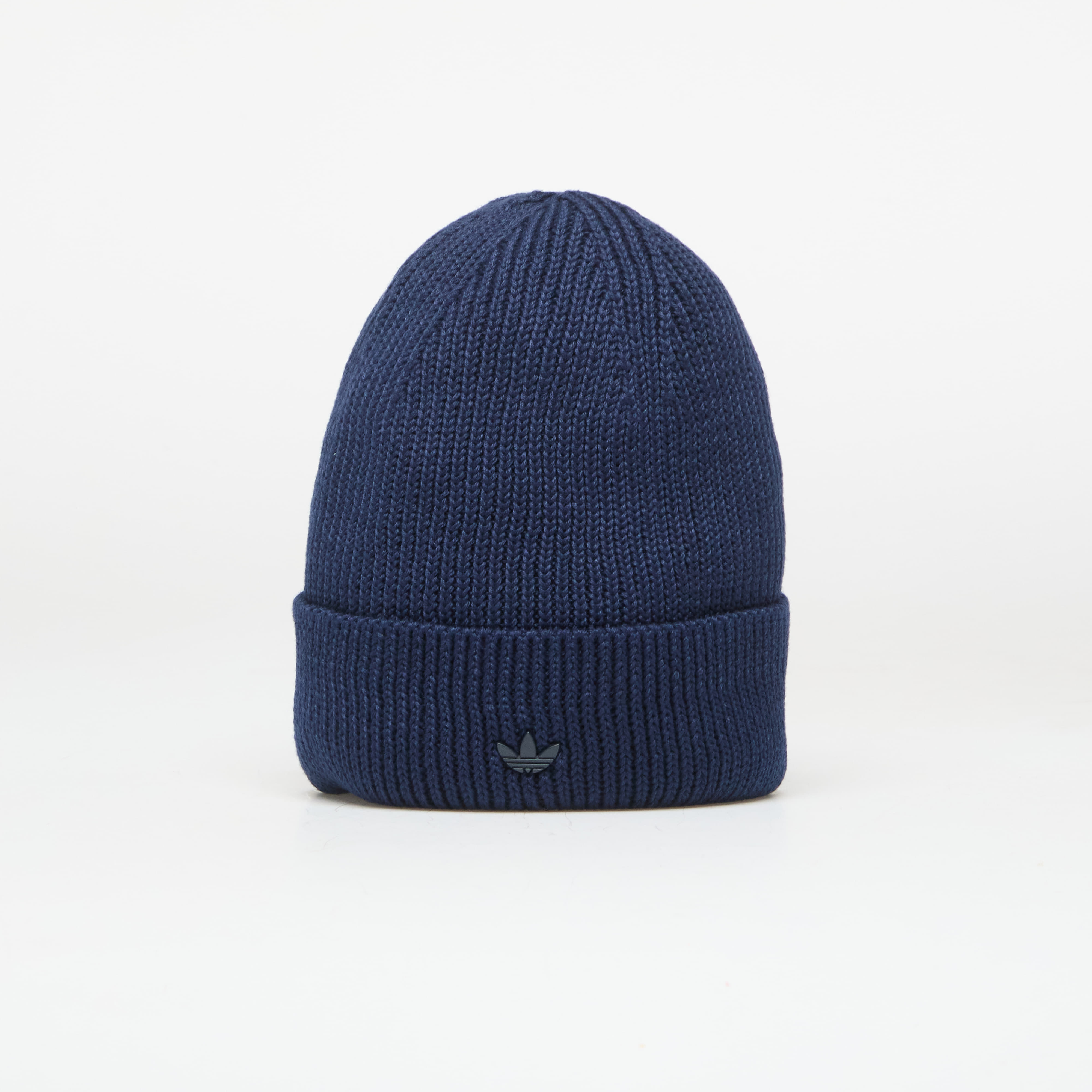 adidas Everyday Icons Beanie With Tonal Metal Trefoil Night Indigo OSFM