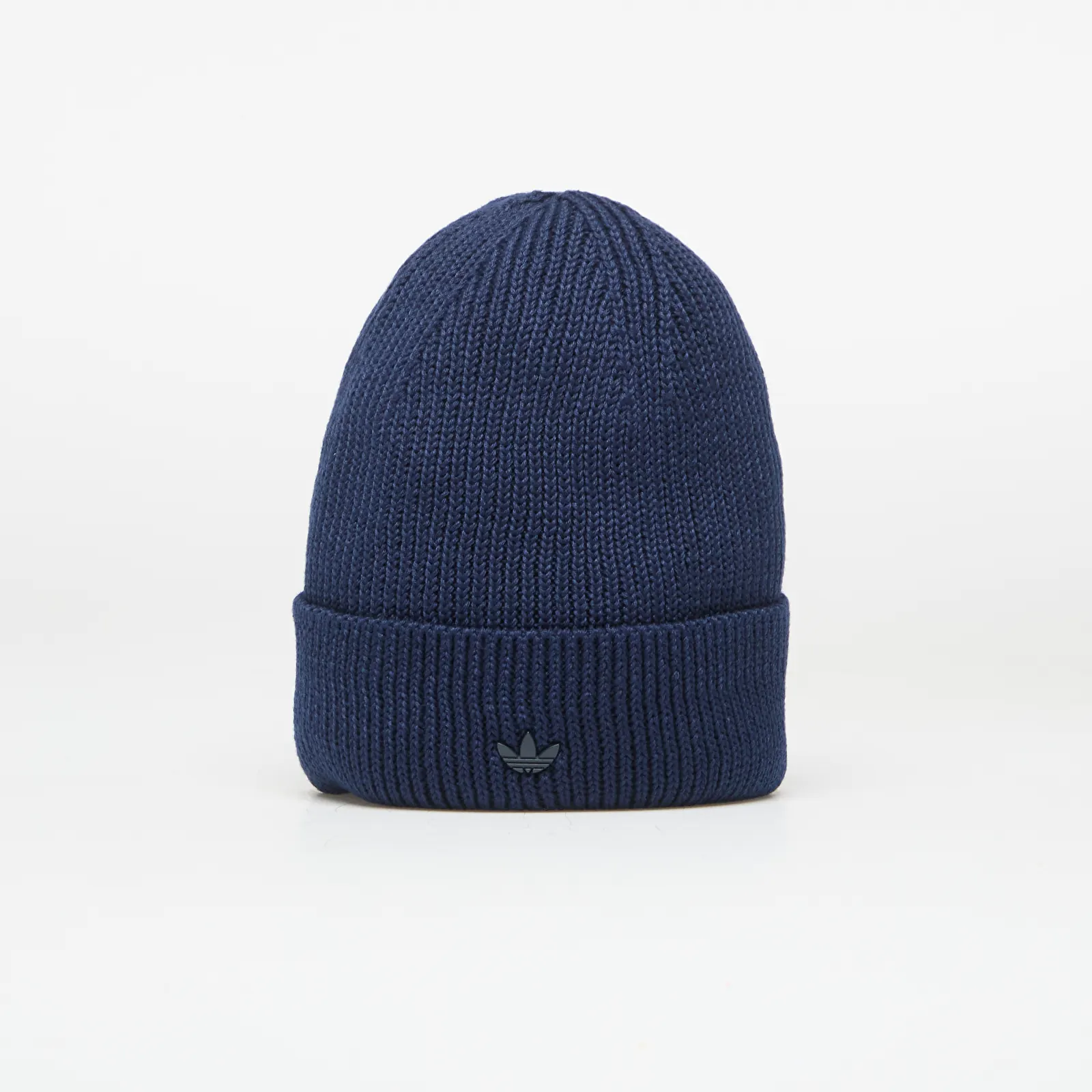 Hatter adidas Everyday Icons Beanie With Tonal Metal Trefoil Night Indigo