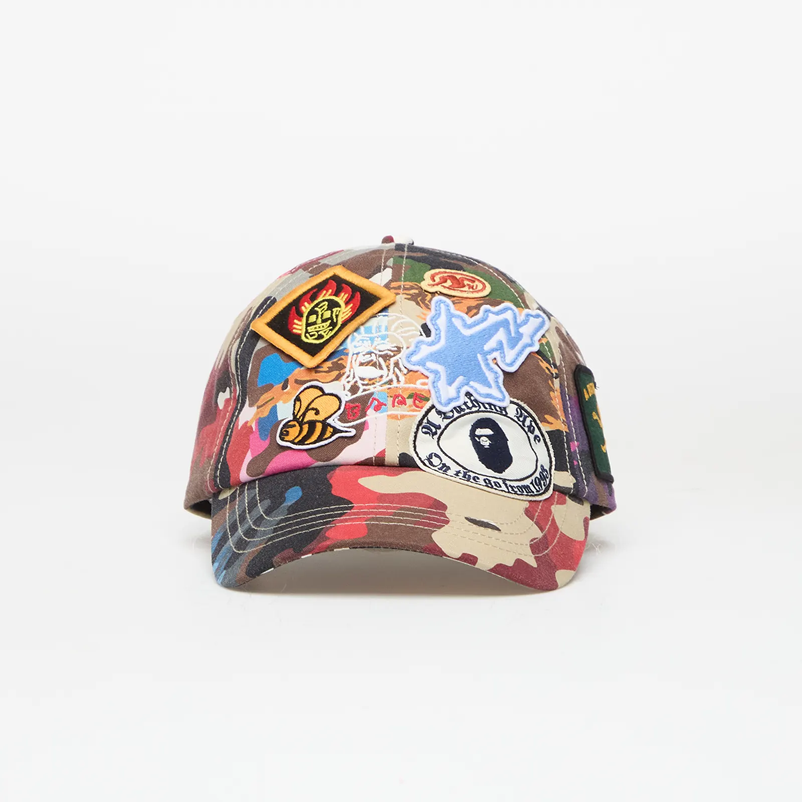 Caps A Bathing Ape Hybird Camo Multi Logo Cap Multi