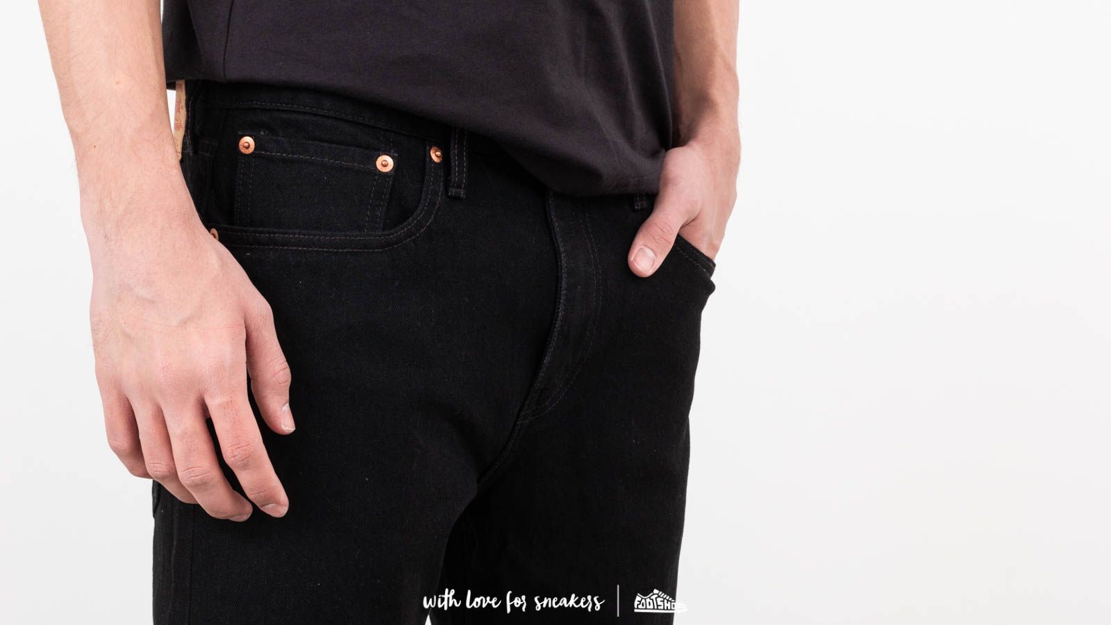 Pants Levi's® Hi Ball Roll Jeans Black