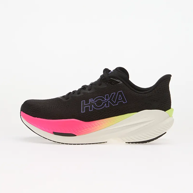 Hoka® M Mach X 3 Black/ Neon Nebula