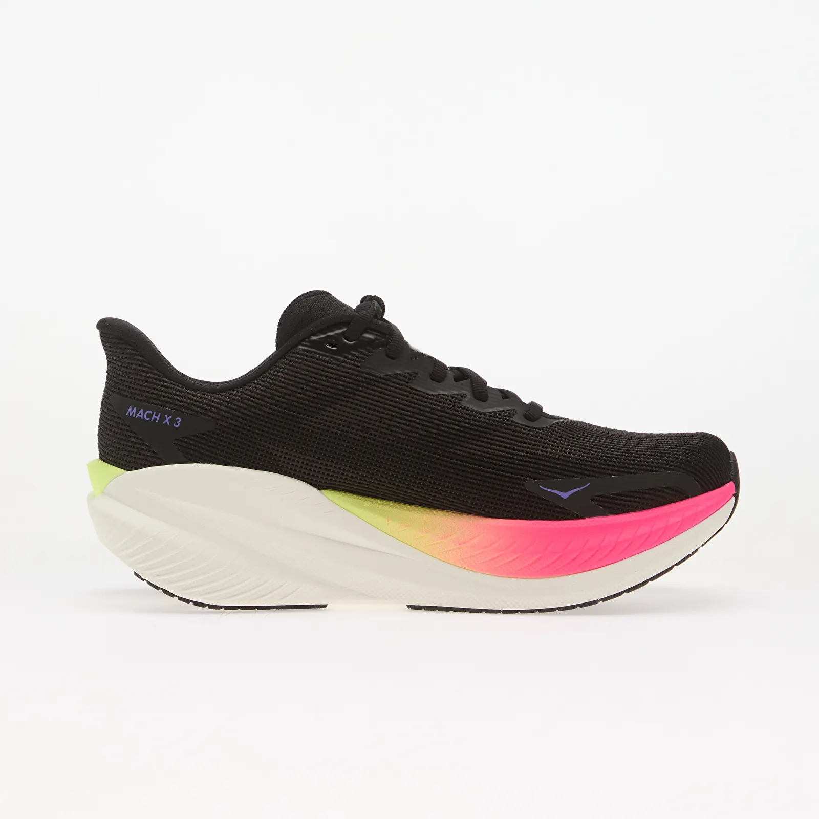Men's shoes Hoka® M Mach X 3 Black/ Neon Nebula