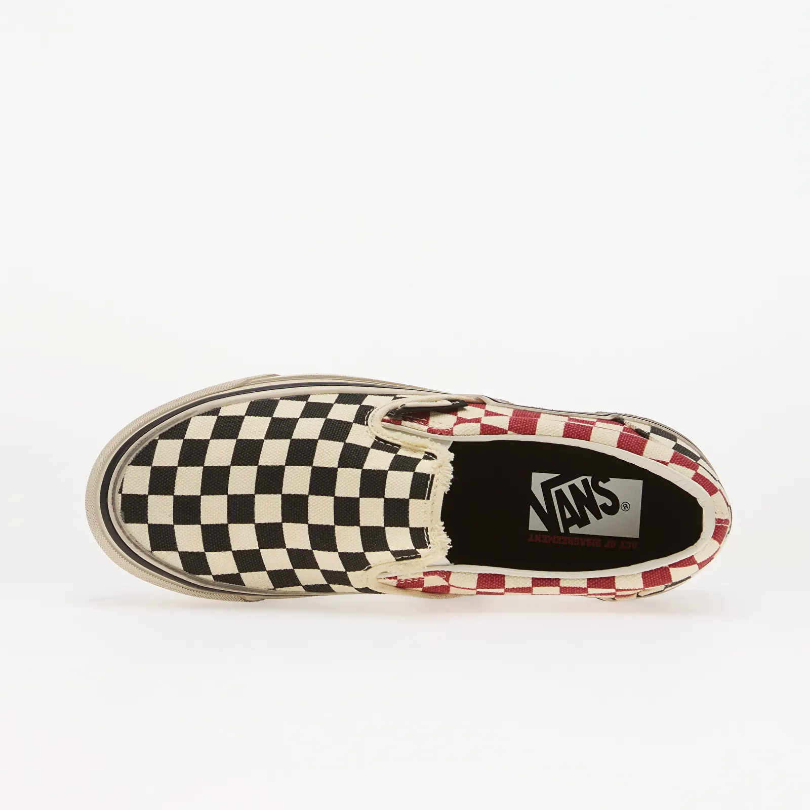 Skor för män Vans LX Classic Slip-On 98 Black/Checkerboard