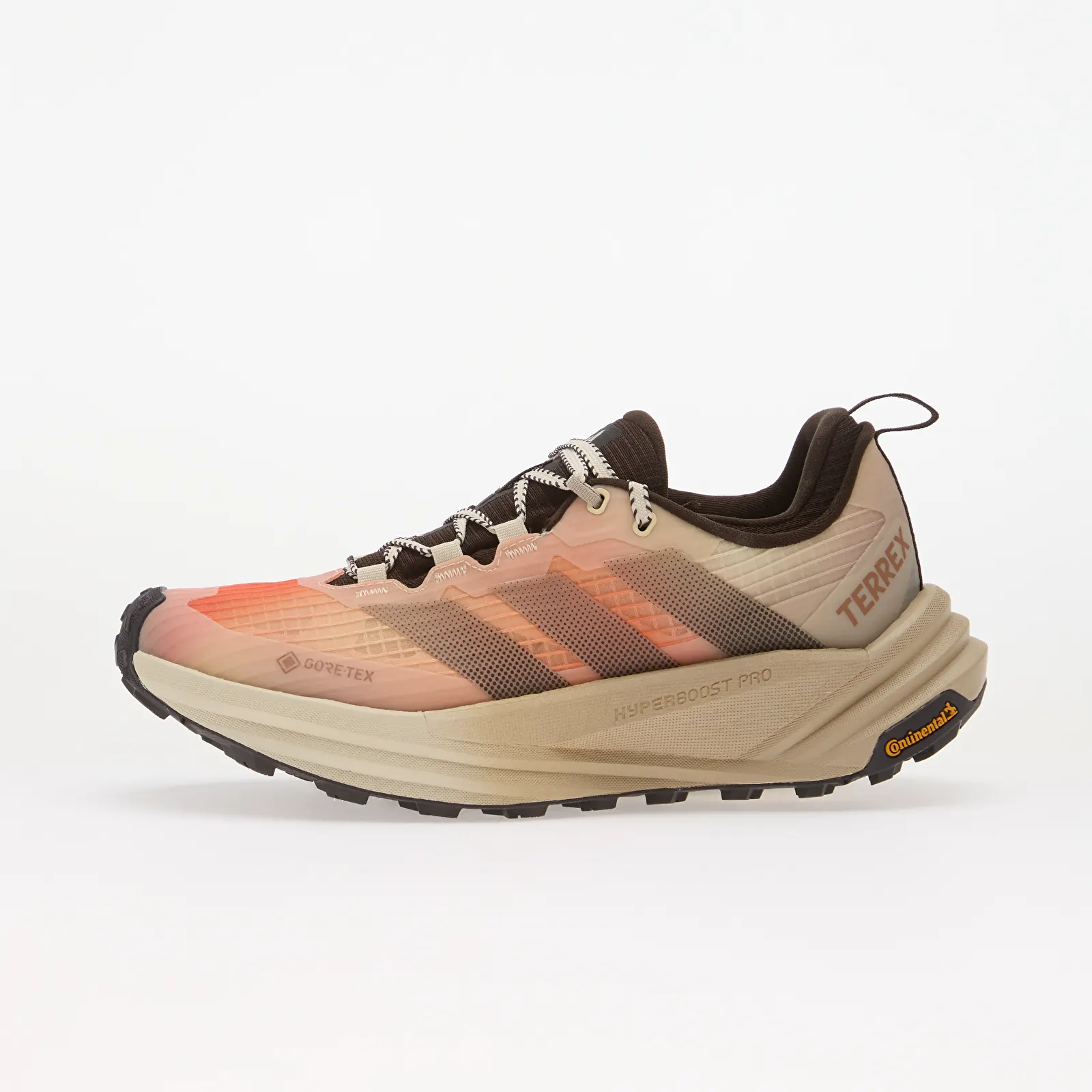 Herenschoenen FTSHP x adidas Terrex Freehiker 3 Low Gore-Tex Boost Dreamstrike+ Hiking Wonder White/ Aurora Coffee/ Collegiate Orange