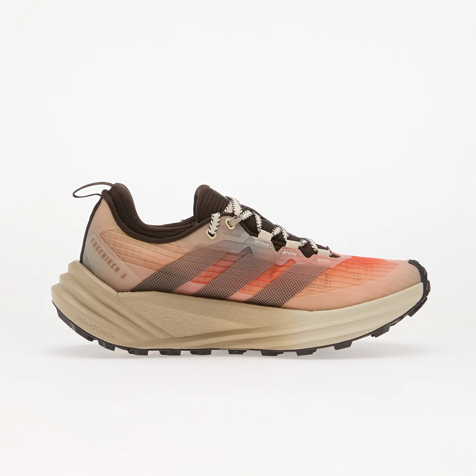 Herenschoenen FTSHP x adidas Terrex Freehiker 3 Low Gore-Tex Boost Dreamstrike+ Hiking Wonder White/ Aurora Coffee/ Collegiate Orange