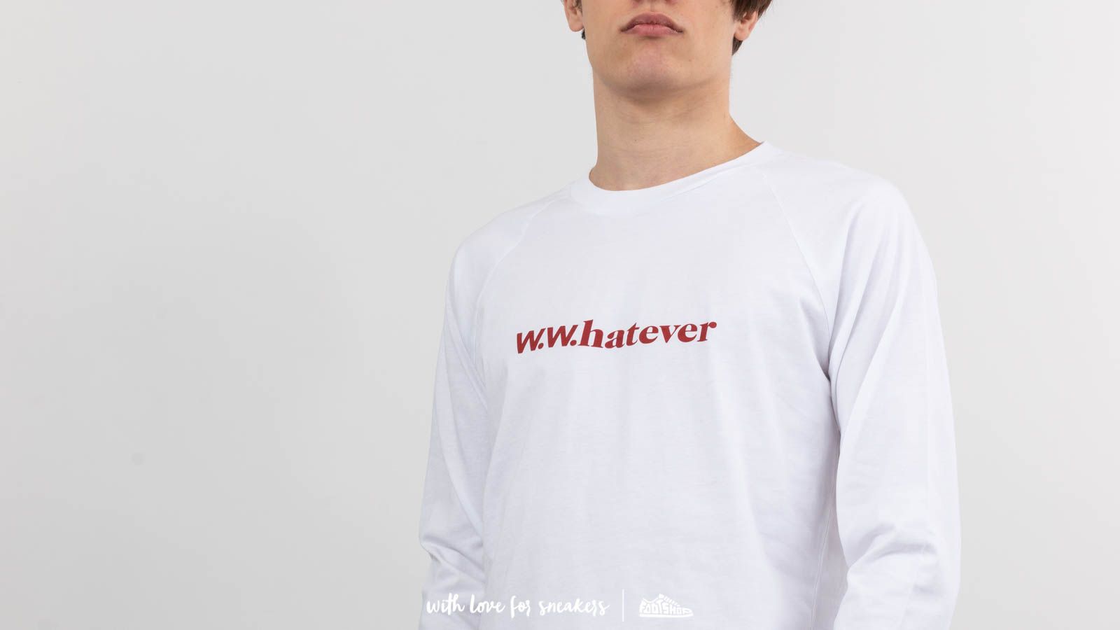 Magliette WOOD WOOD Han Long Sleeve Tee Bright White