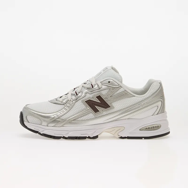New Balance 740 White/ Silver Metallic